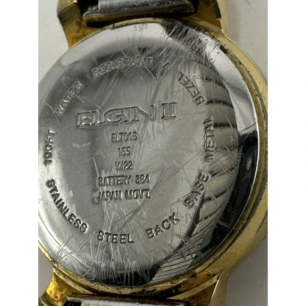 Elgin ELT016 New Battery Ladies Watch 23MM 6